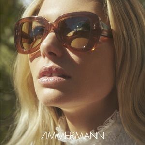 ZIMMERMANN Juno Sunglasses Tan